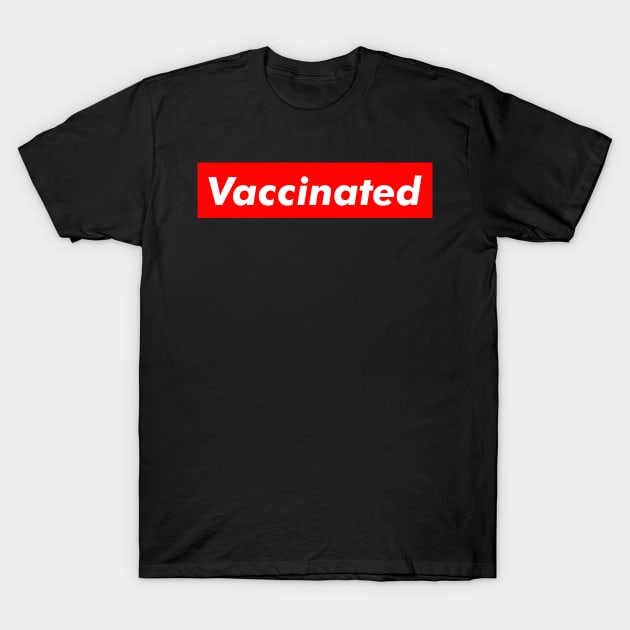 Vaccinated T-Shirt by KawaiinDoodle